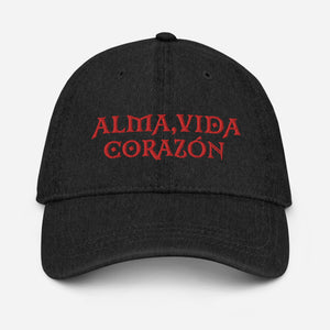 Alma, Vida Corazón Denim Hat
