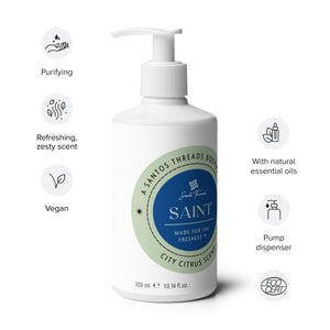 Saint by Santos Threads Hand & Body wash (City Citrus Scent)