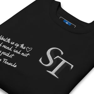 ST Embroidered Unisex Premium Sweatshirt
