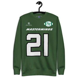 Masterminds Premium Football Sweatshirt (Green Team)