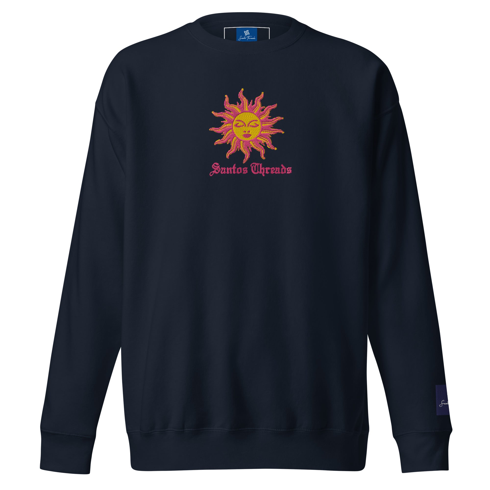 Lovely Sun Embroidered Premium Sweatshirt