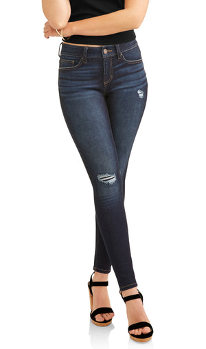 Time and Tru Women's Core Skinny Jeans
