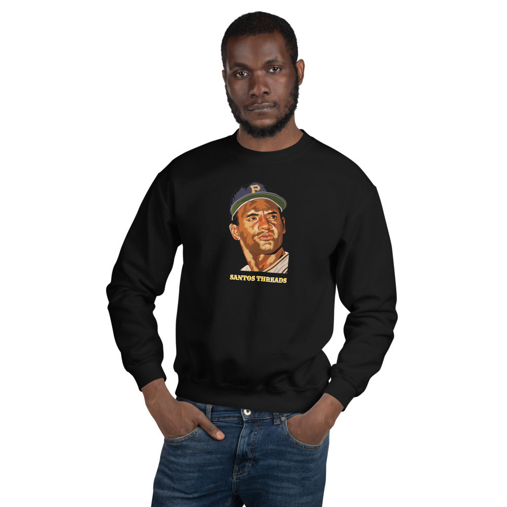 Roberto Clemente Unisex Sweatshirt by Santos Threads